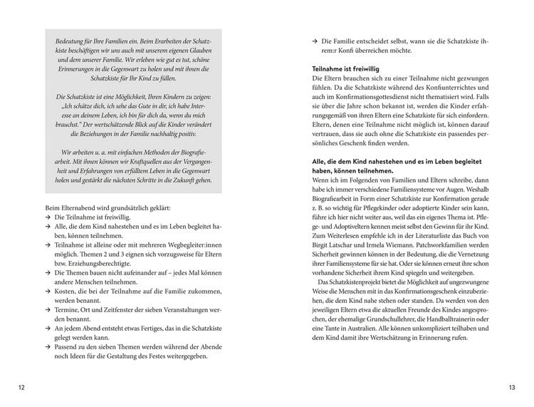 Produktbild: Ich schenk dir eine Schatzkiste