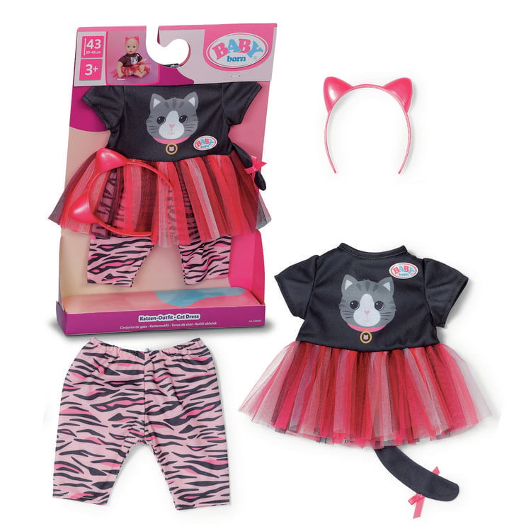 Produktbild: BABY born Katzen-Outfit 43cm