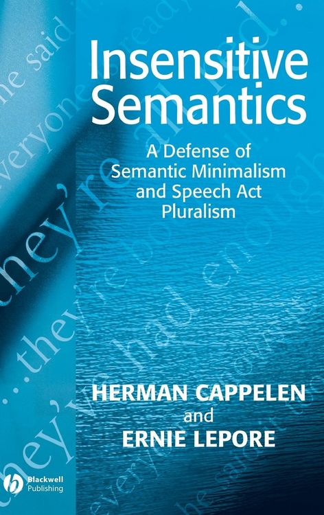 Produktbild: Insensitive Semantic