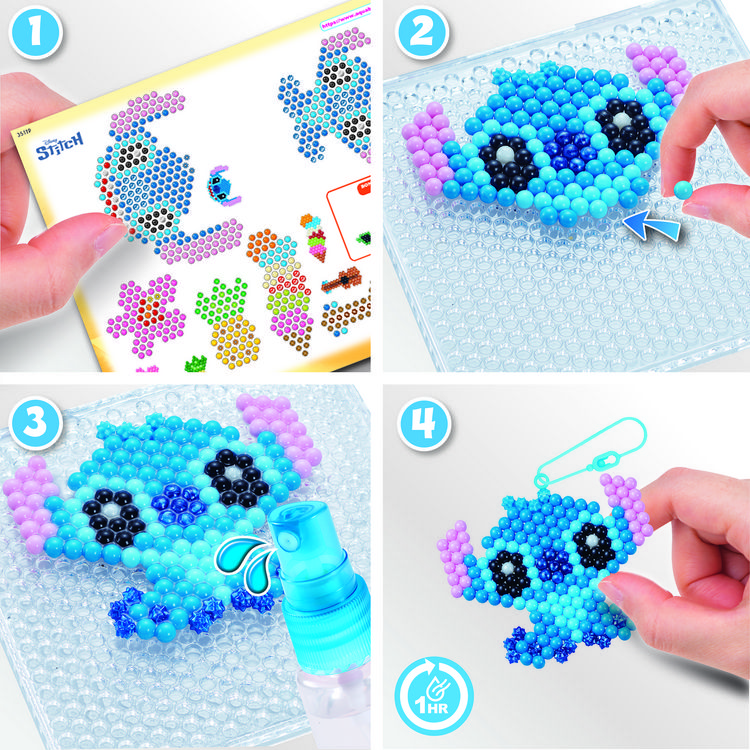 Produktbild: Aquabeads Stitch Schl&uuml;sselanh&auml;nger Bastelset