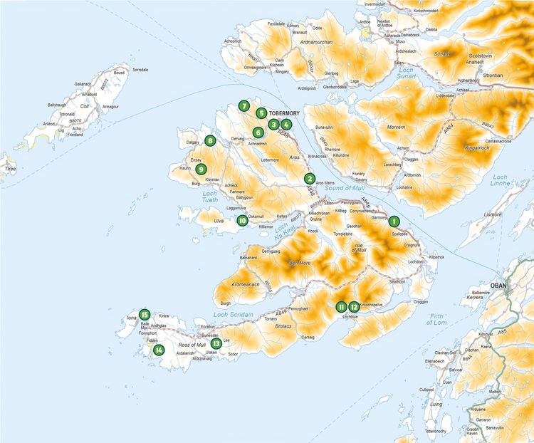 Produktbild: 15 Short Walks on the Isle of Mull