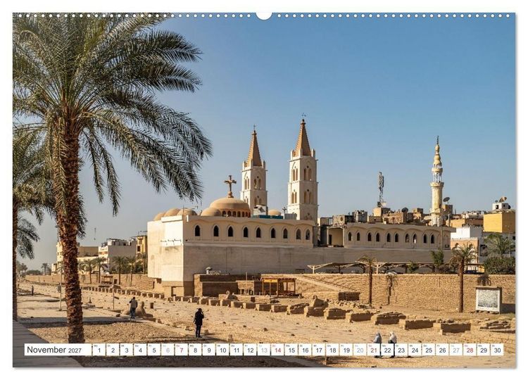 Produktbild: &Auml;gypten - Karnak, die thebanische Nekropole und Luxor (Wandkalender 2027 DIN A2 quer), CALVENDO Monatskalender
