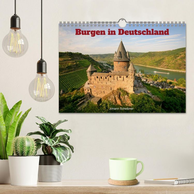 Produktbild: Burgen in Deutschland (Wandkalender 2026 DIN A4 quer), CALVENDO Monatskalender
