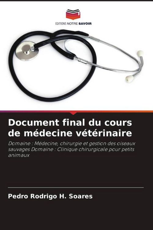 Produktbild: Document final du cours de m&eacute;decine v&eacute;t&eacute;rinaire