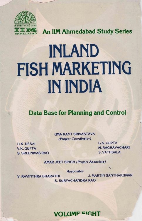 Produktbild: Inland Fish Marketing In India (Data Base For Planning And Control)
