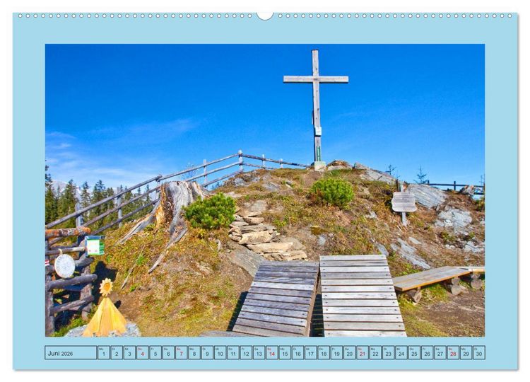 Produktbild: Sch&ouml;ne Gr&uuml;&szlig;e aus St.Veit im Pongau (Wandkalender 2026 DIN A2 quer), CALVENDO Monatskalender