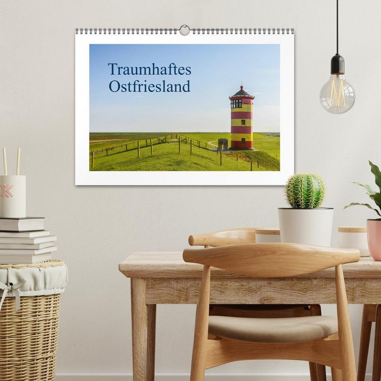 Produktbild: Traumhaftes Ostfriesland (Wandkalender 2026 DIN A3 quer), CALVENDO Monatskalender