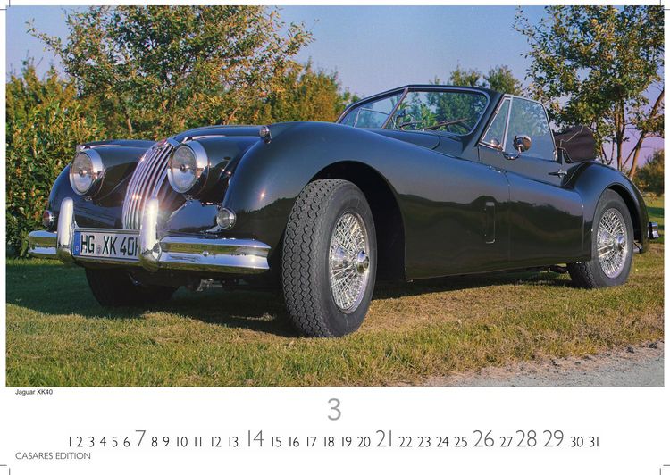 Produktbild: British Classic Cars Kalender 2027 &ndash; Wandkalender | Fotokalender Englische Oldtimer 35x50cm Gro&szlig;format - Eleganz der Britischen Oldtimer