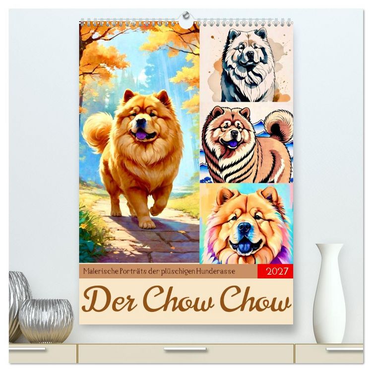 Produktbild: Der Chow Chow (hochwertiger Premium Wandkalender 2027 DIN A2 hoch), Kunstdruck in Hochglanz