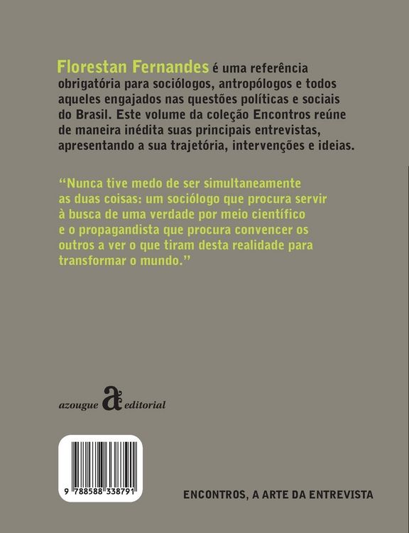 Produktbild: Florestan Fernandes - Encontros