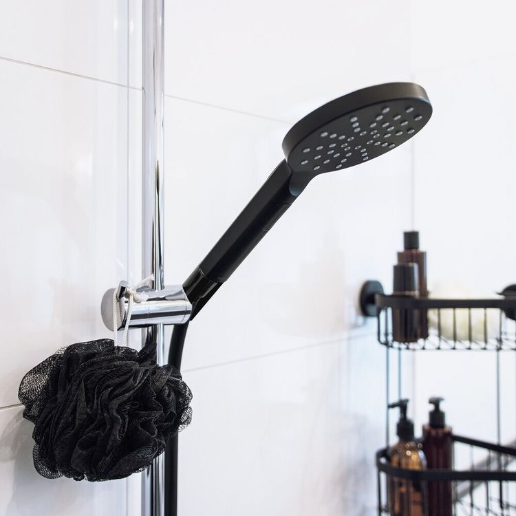 Produktbild: Mod. Design Duschschlauch Schwarz matt 175 cm, mit Verdrehschutz und Trinkwasserzulassung