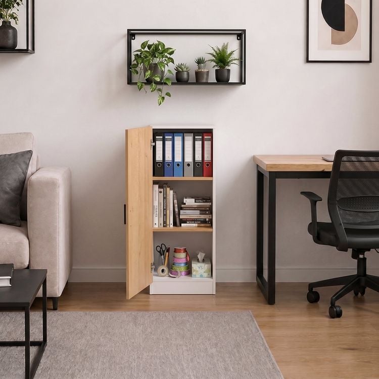 Produktbild: Mehrzweckschrank B&uuml;ro Wohnzimmer Dilos 114 x 38 cm