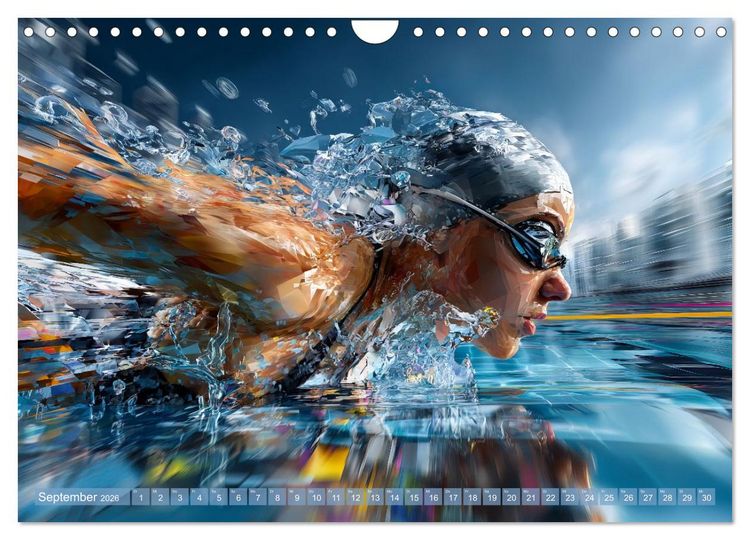 Produktbild: Gro&szlig;e Momente des Sports (Wandkalender 2026 DIN A4 quer), CALVENDO Monatskalender