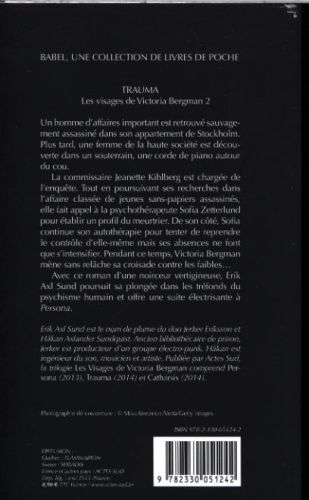 Produktbild: Sund, E: visages de Victoria Bergman 2/Trauma