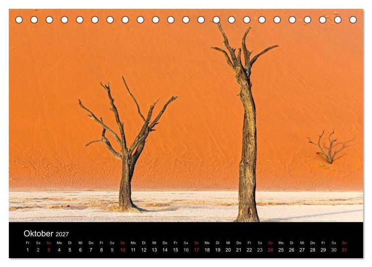 Produktbild: Lichterf&uuml;lltes Namibia (Tischkalender 2027 DIN A5 quer), CALVENDO Monatskalender