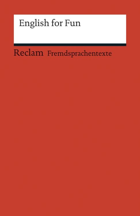 Produktbild: Williams, A: English for Fun