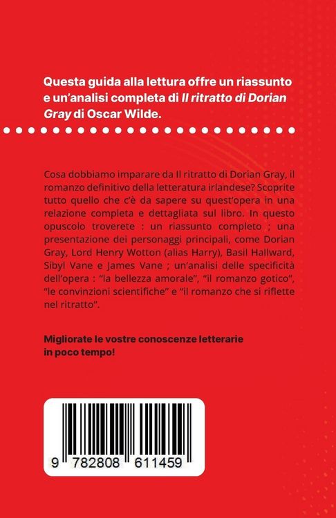Produktbild: Il ritratto di Dorian Gray di Oscar Wilde (Analisi del libro)