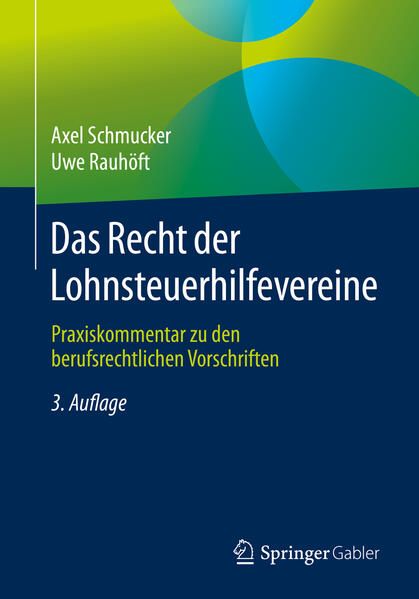 Produktbild: Das Recht der Lohnsteuerhilfevereine