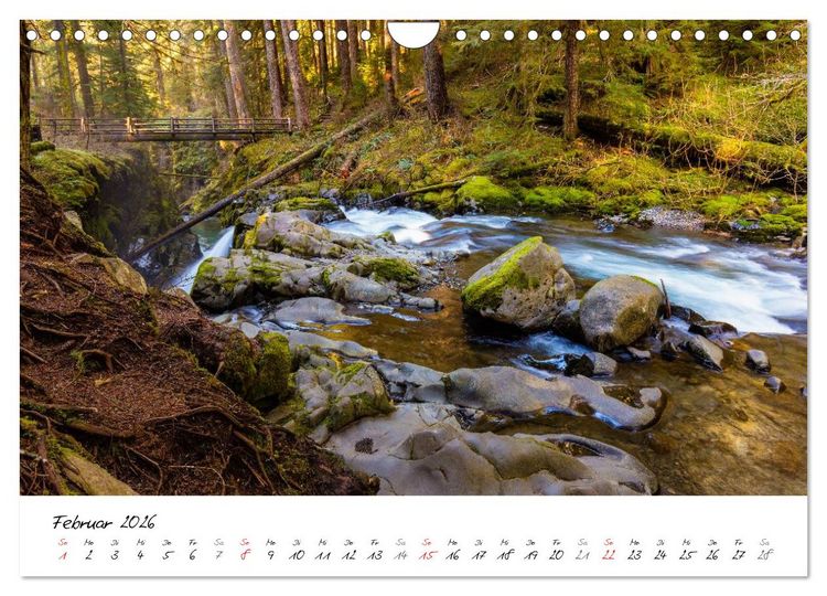 Produktbild: National-Parks der USA (Wandkalender 2026 DIN A4 quer), CALVENDO Monatskalender