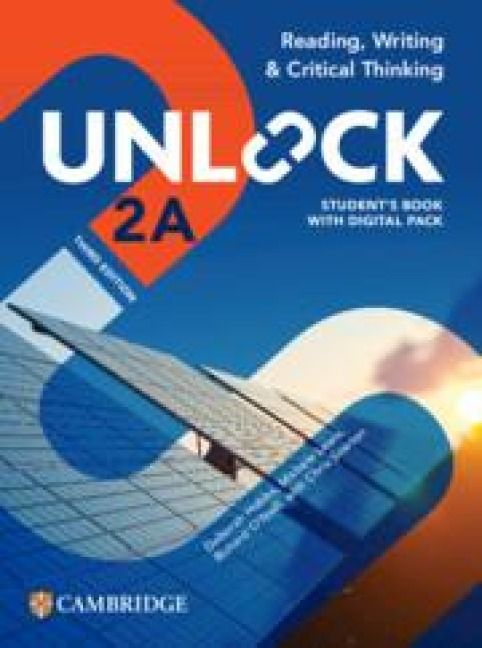 Produktbild: Unlock Level 2a Reading, Writing and Critical Thinking Student's Book with Digital Pack