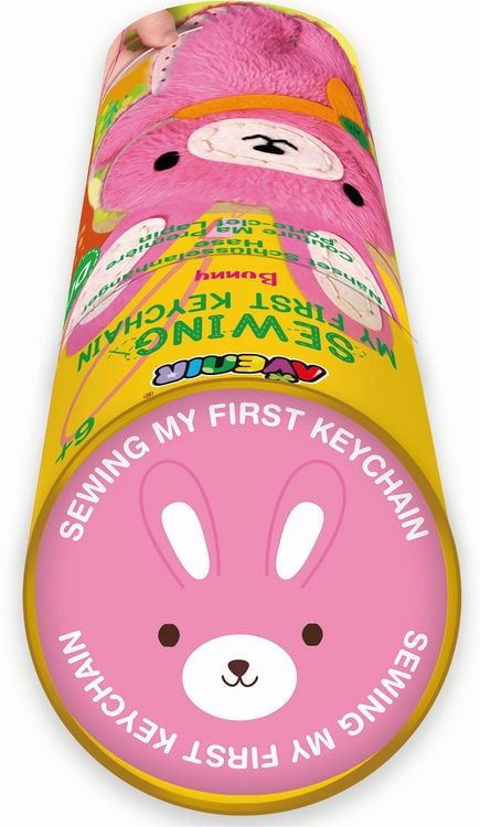 Produktbild: N&auml;hset Schl&uuml;sselanh&auml;nger Hase