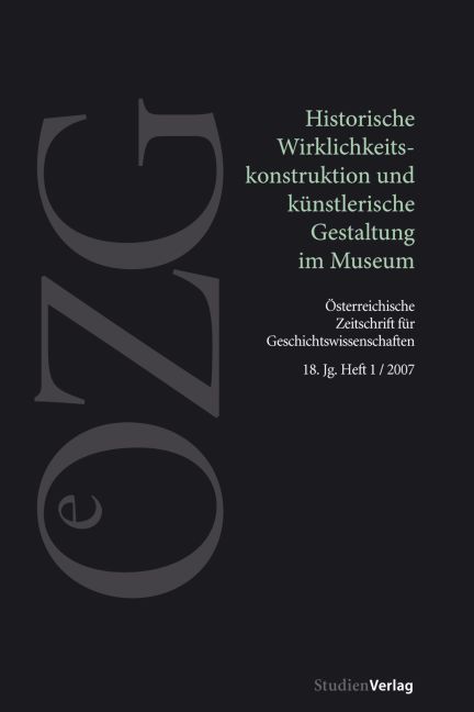 Produktbild: &Ouml;sterreichische Zeitschrift f&uuml;r Geschichtswissenschaften 1/07