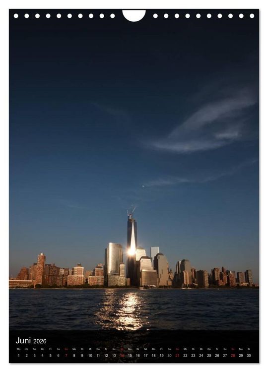 Produktbild: New York (Wandkalender 2026 DIN A4 hoch), CALVENDO Monatskalender