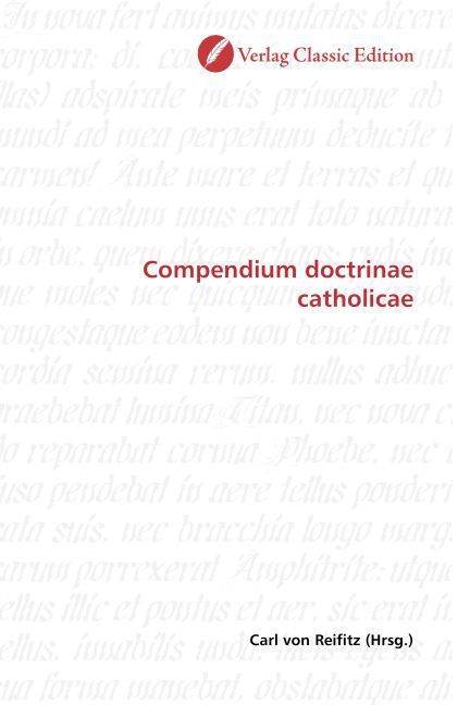 Produktbild: Compendium doctrinae catholicae