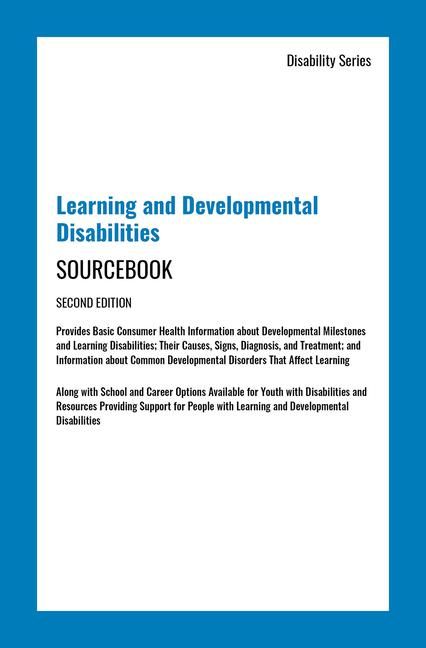 Produktbild: Learning and Developmental Disabilities Sourcebook, Second Edition