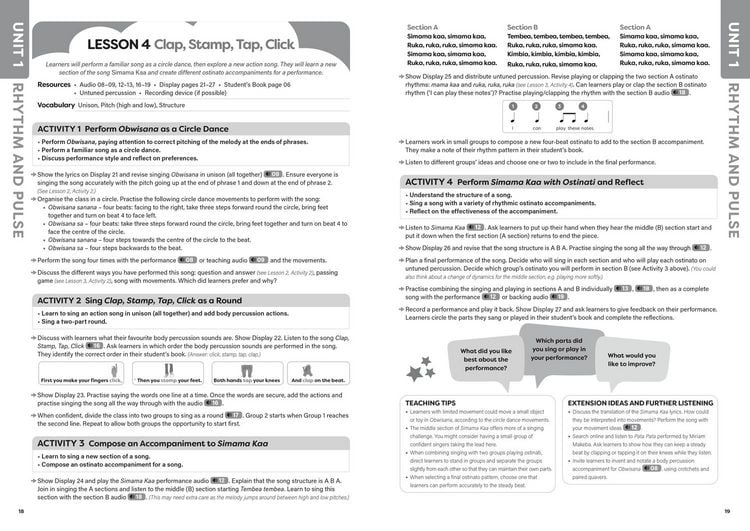 Produktbild: Cambridge Primary Music Teacher's Guide Stage 3
