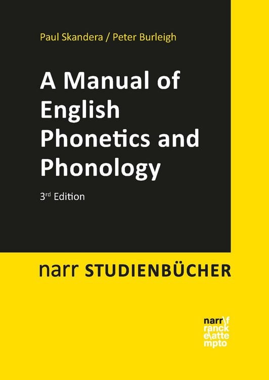 Produktbild: A Manual of English Phonetics and Phonology