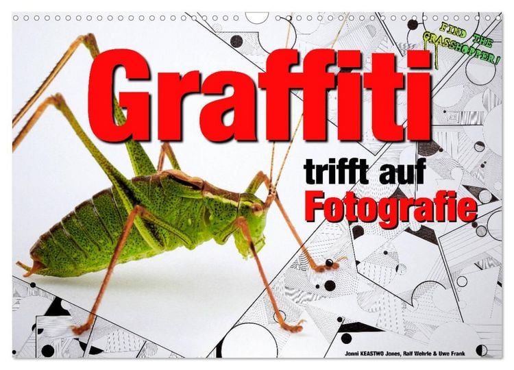Produktbild: Graffiti trifft auf Fotografie (Wandkalender 2027 DIN A3 quer), CALVENDO Monatskalender