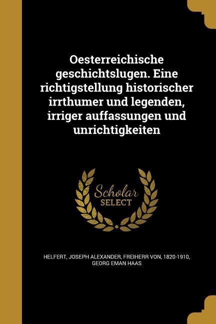 Produktbild: Ger-Oesterreichische Geschicht