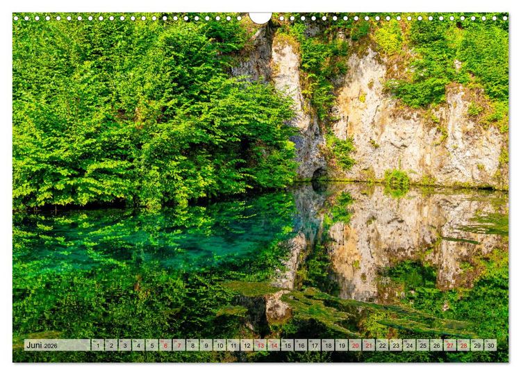 Produktbild: Wandern auf der &ouml;stlichen Schw&auml;bischen Alb (Wandkalender 2026 DIN A3 quer), CALVENDO Monatskalender