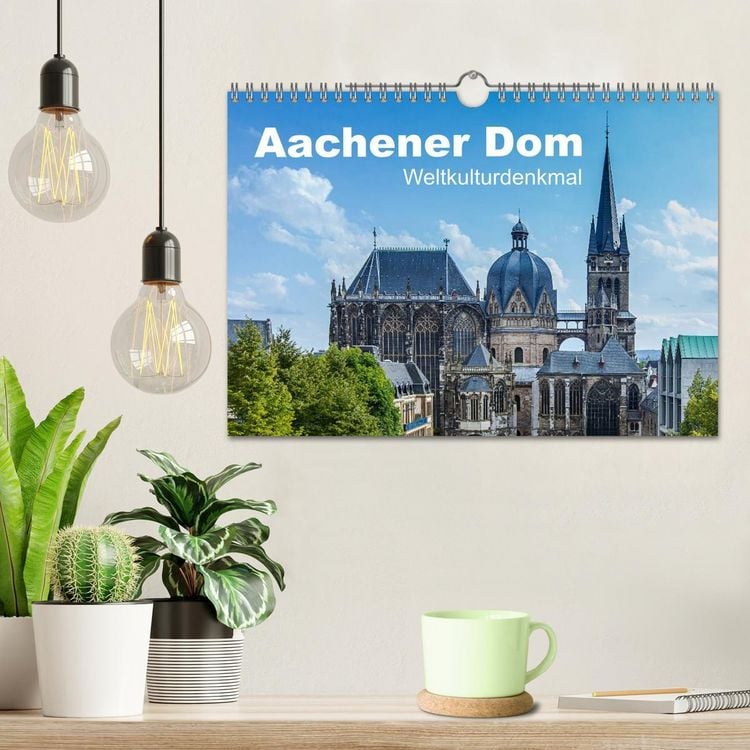 Produktbild: Aachener Dom - Weltkulturdenkmal (Wandkalender 2026 DIN A4 quer), CALVENDO Monatskalender
