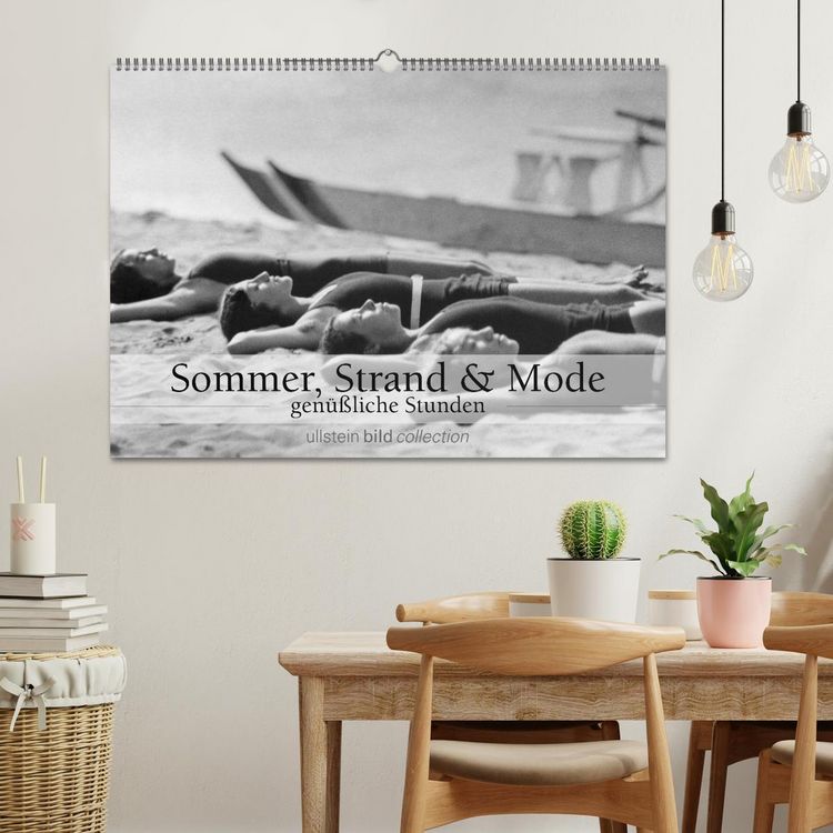 Produktbild: Sommer, Strand und Mode - gen&uuml;&szlig;liche Stunden (Wandkalender 2026 DIN A2 quer), CALVENDO Monatskalender