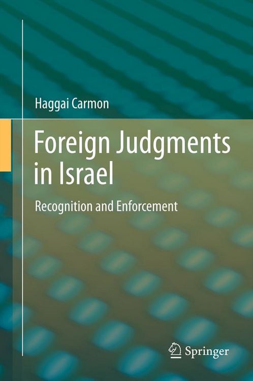 Produktbild: Foreign Judgments in Israel