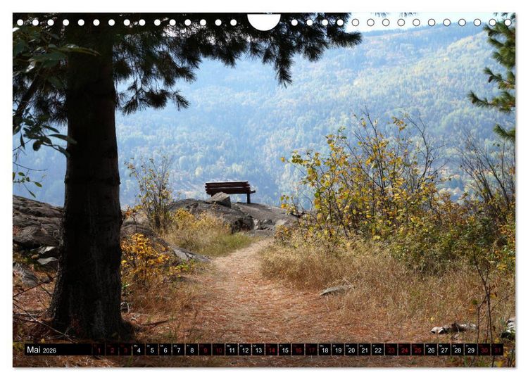 Produktbild: Kanadas British Columbia - Herbstzeit (Wandkalender 2026 DIN A4 quer), CALVENDO Monatskalender