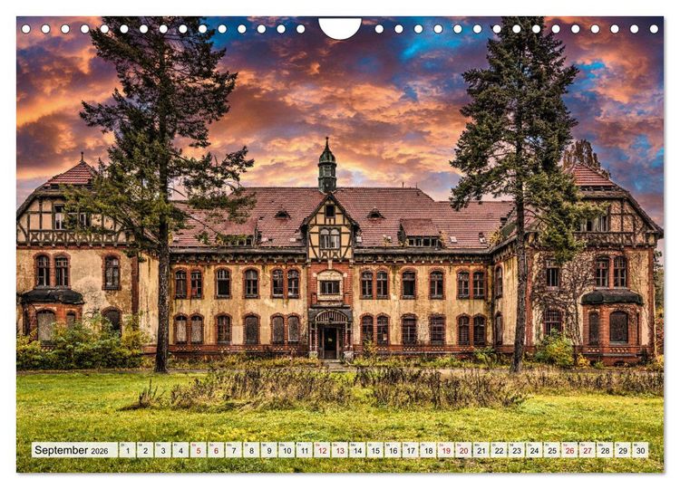 Produktbild: Wiedersehen mit alten Heilst&auml;tten (Wandkalender 2026 DIN A4 quer), CALVENDO Monatskalender