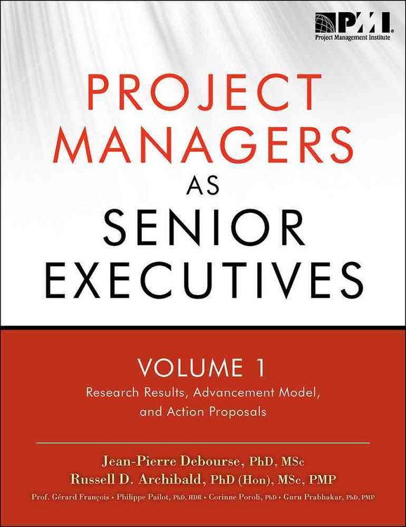 Produktbild: Project Managers as Senior Executives