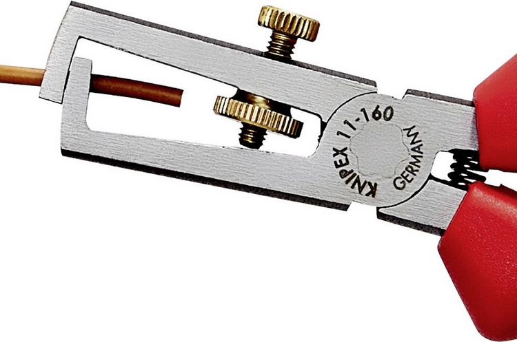 Produktbild: Knipex 11 01 160 11 01 160 Abisolierzange 10mm&sup2; (max) 7 (max) 5mm (max)