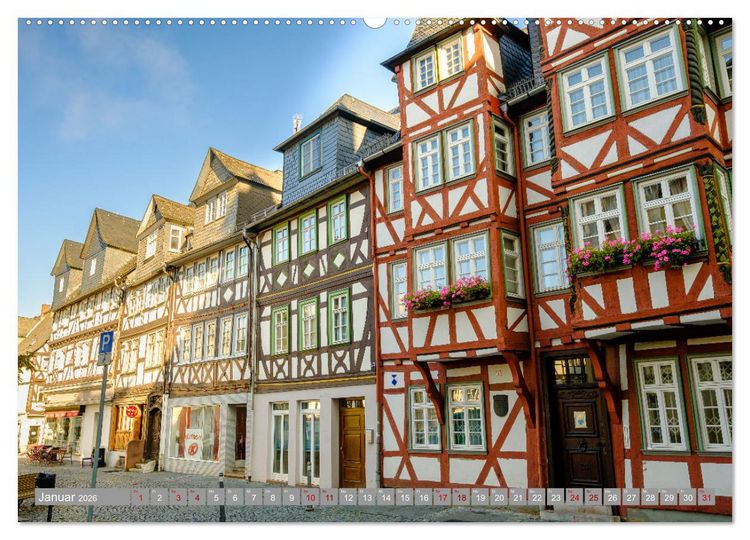 Produktbild: Ein Blick auf Wetzlar (hochwertiger Premium Wandkalender 2026 DIN A2 quer), Kunstdruck in Hochglanz