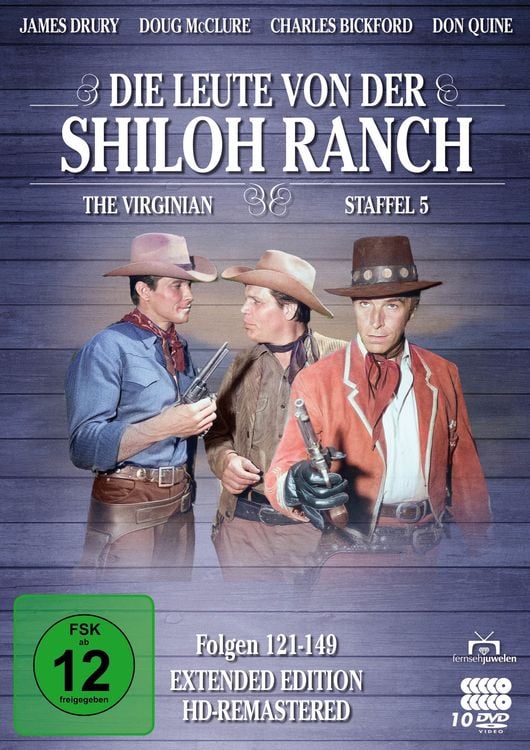 Bild vom Artikel Die Leute von der Shiloh Ranch - Staffel 5 (HD-Remastered) (Fernsehjuwelen) [10 DVDs] vom Autor James Drury