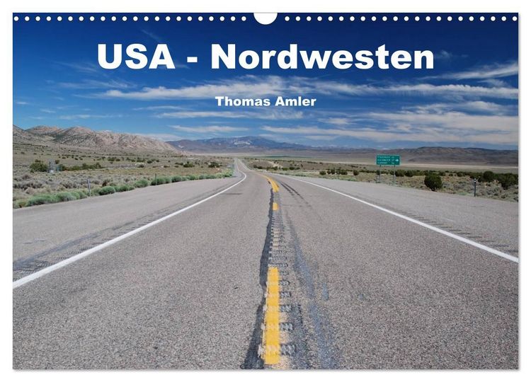 Produktbild: USA - Nordwesten (Wandkalender 2027 DIN A3 quer), CALVENDO Monatskalender
