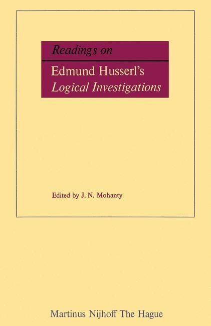 Produktbild: Readings on Edmund Husserl's Logical Investigations