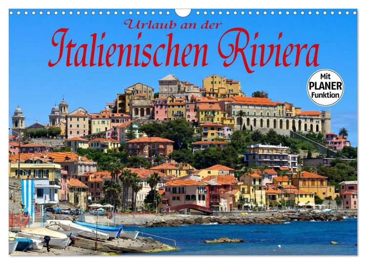 Produktbild: Urlaub an der Italienischen Riviera (Wandkalender 2026 DIN A3 quer), CALVENDO Monatskalender