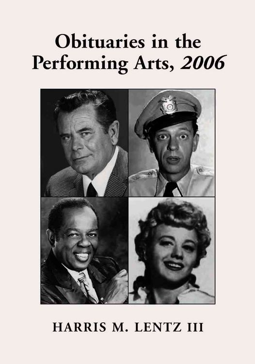 Produktbild: Obituaries in The Performing a