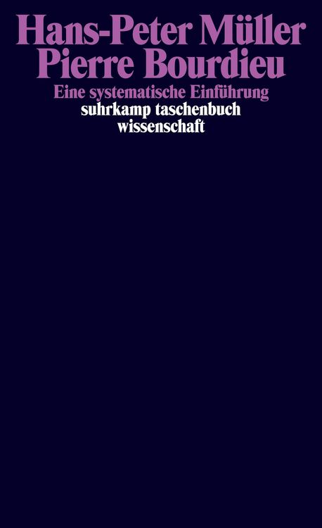 Produktbild: Pierre Bourdieu