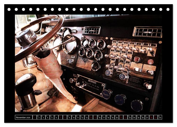 Produktbild: Kenworth W900 PHOTOART (Tischkalender 2026 DIN A5 quer), CALVENDO Monatskalender