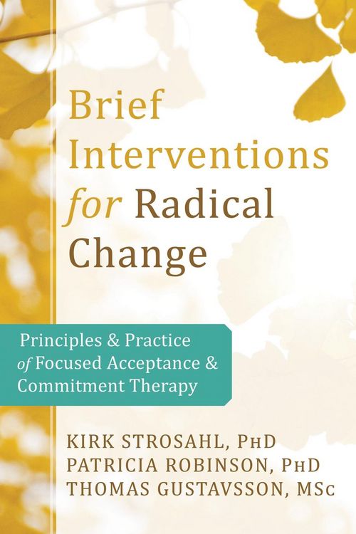 Produktbild: Brief Interventions for Radical Change